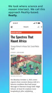 Skeptic Magazine screenshot 4