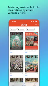 Skeptic Magazine screenshot