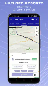Ski Tracks Lite & GPS Maps screenshot