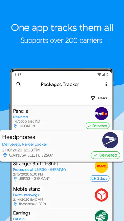 Śledzenie przesyłek PL screenshot 1