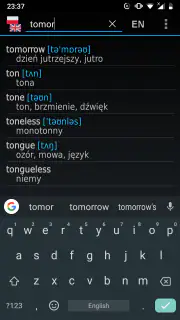 Słownik angielsko - polski screenshot 3