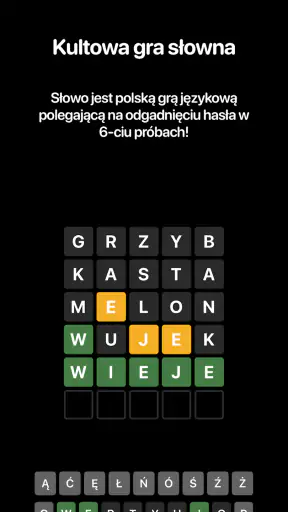 Słowo - polska gra słowna screenshot 1