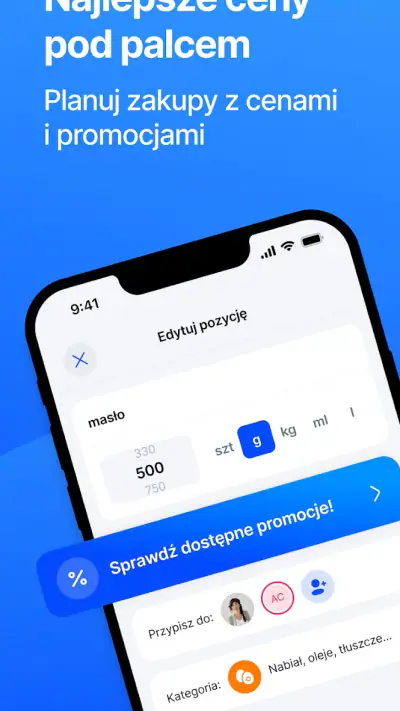 Smartlista – lista zakupów screenshot 1