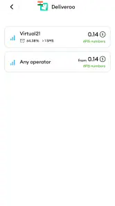SMS Virtual - Receive SMS screenshot
