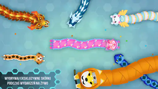 Snake.io - Zabawne gry w Węża screenshot