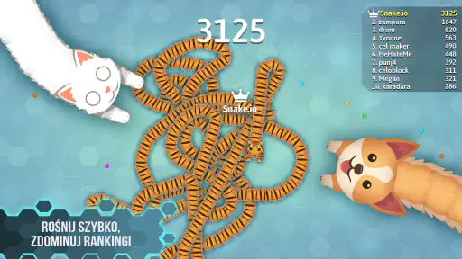 Snake.io - Zabawne gry w Węża screenshot