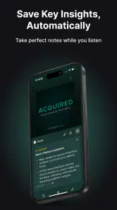Snipd | AI Podcast Player screenshot