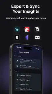 Snipd | AI Podcast Player screenshot 6