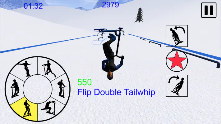 Snowscooter Freestyle Mountain screenshot 1