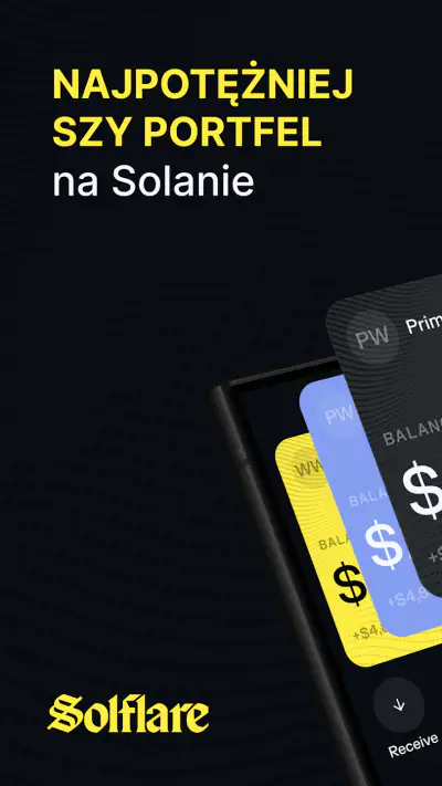 Solflare – Portfel Solana screenshot 1