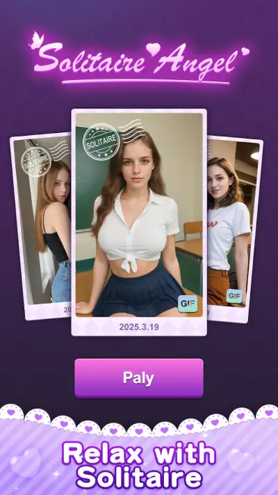 Solitaire Angel - Card Puzzle screenshot 1