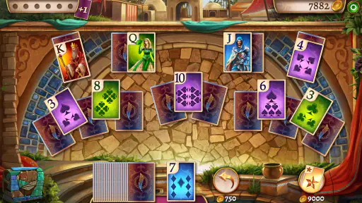 Solitaire Royals Matching Game screenshot