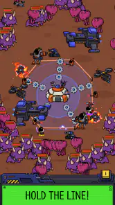 SpaceXYZ: Idle Tower Defense screenshot
