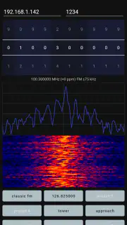 Spectrum SDR (RTL-SDR) screenshot 1