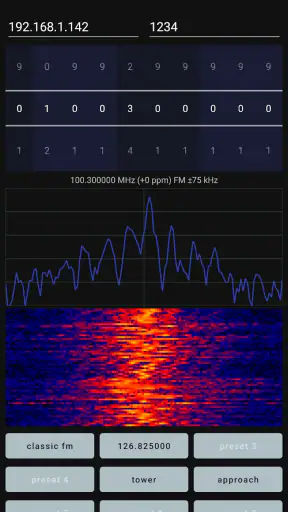 Spectrum SDR (RTL-SDR) screenshot 1