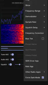 Spectrum SDR (RTL-SDR) screenshot