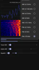 Spectrum SDR (RTL-SDR) screenshot