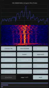 Spectrum SDR (RTL-SDR) screenshot