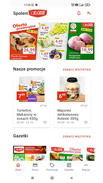 Społem screenshot 1