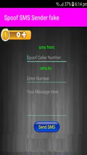 Spoof SMS Sender fake screenshot 7