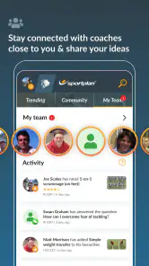 Sportplan screenshot
