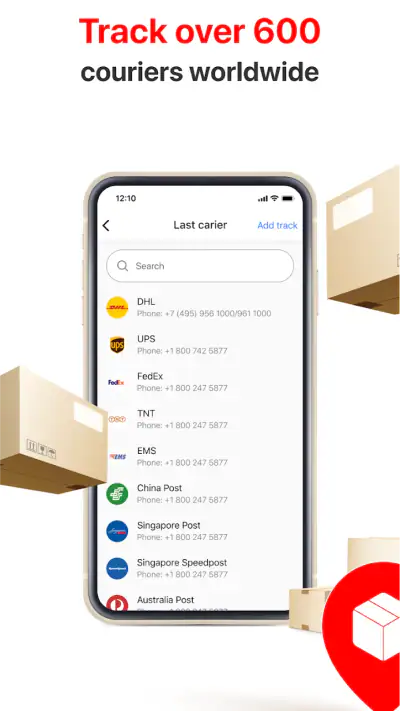 Spottrack: Package Tracker screenshot 1