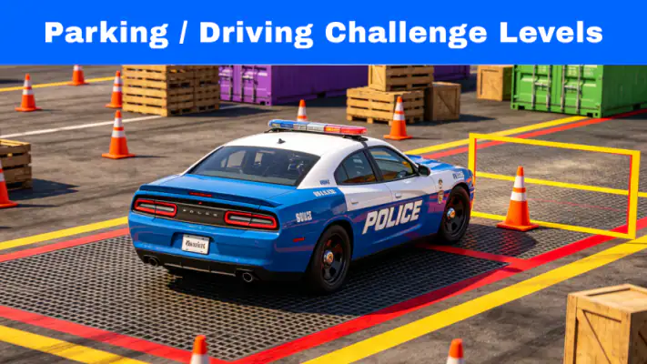 Squad Car Park screenshot 1