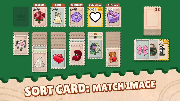 Stamp Solitaire: Card Matching screenshot 1