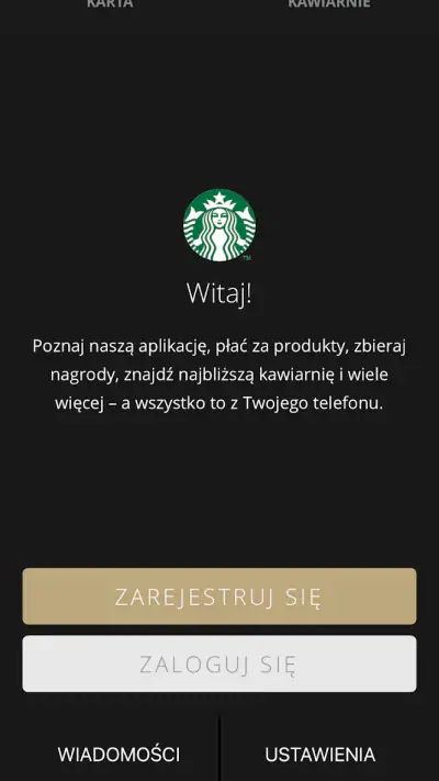Starbucks CEE screenshot 1