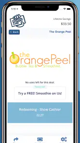 Starving Student Card App screenshot