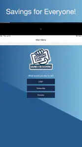 Starving Student Card App screenshot