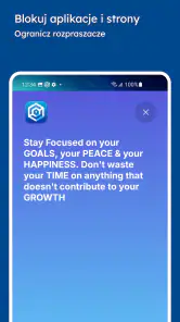 Stay Focused Blokada aplikacji screenshot