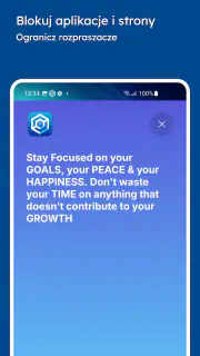 Stay Focused Blokada aplikacji screenshot 2