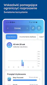 Stay Focused Blokada aplikacji screenshot