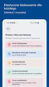 Stay Focused Blokada aplikacji screenshot