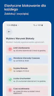 Stay Focused Blokada aplikacji screenshot 5