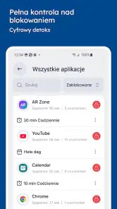 Stay Focused Blokada aplikacji screenshot