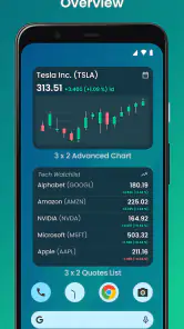Stock Widget screenshot