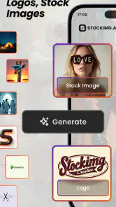 Stockimg AI: Stock Photo, Logo screenshot