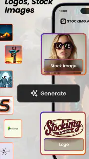 Stockimg AI: Stock Photo, Logo screenshot 2
