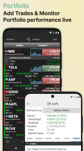 Stocks: Realtime Quotes Charts screenshot