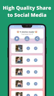 Story Cutter: Długie Filmy screenshot 4