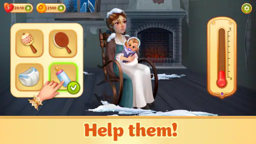 Storyngton Hall: Match 3 games screenshot