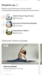 Stretchme | stretching & yoga screenshot