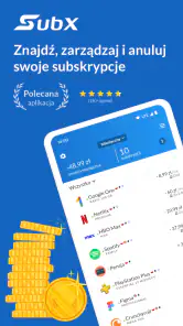 SubX - Menedżer subskrypcji screenshot