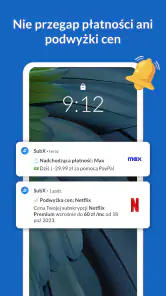 SubX - Menedżer subskrypcji screenshot