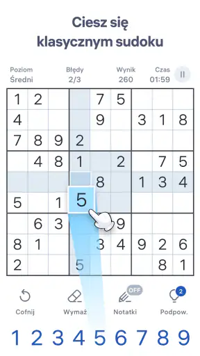Sudoku.com - Zagadki liczbowe screenshot 1