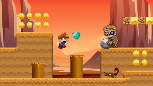Super Bino Go: Adventure World screenshot