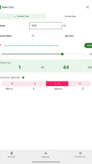Super Infusion Calculator screenshot 8