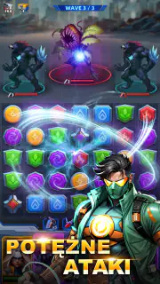 Superbohaterzy & Puzzle Match3 screenshot 4